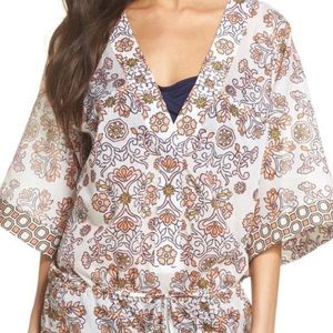 Tory Burch Hicks Garden Beach Cover Up Tunic